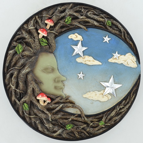 Tree Ent Lady Moon Wall Plaque