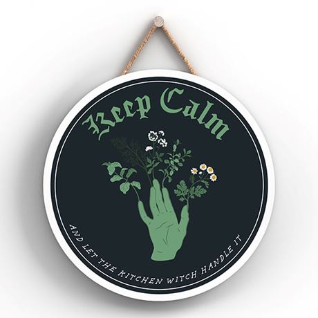 Keep Calm Circle Sign