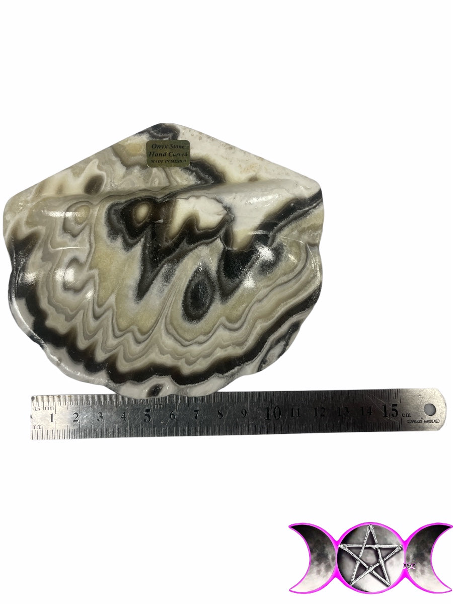 Calcite & Mexican Onyx Bowl