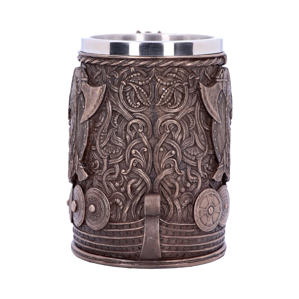 Bronze Drakkar Viking Tankard