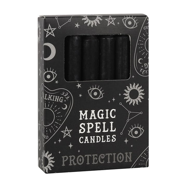 Black "Protection" Spell Candle