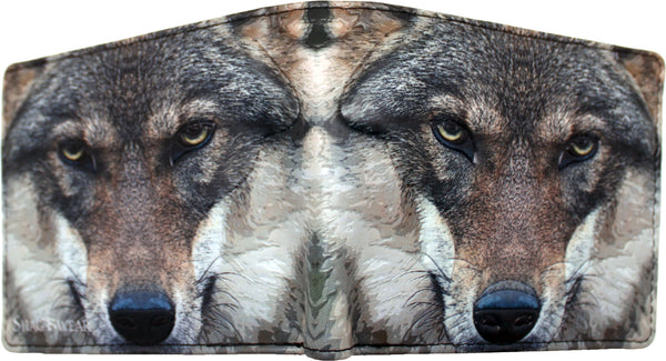 Portrait of a Wolf Wallet