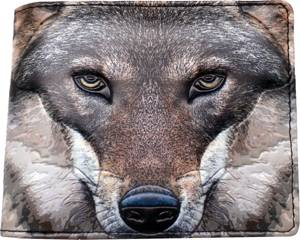 Portrait of a Wolf Wallet