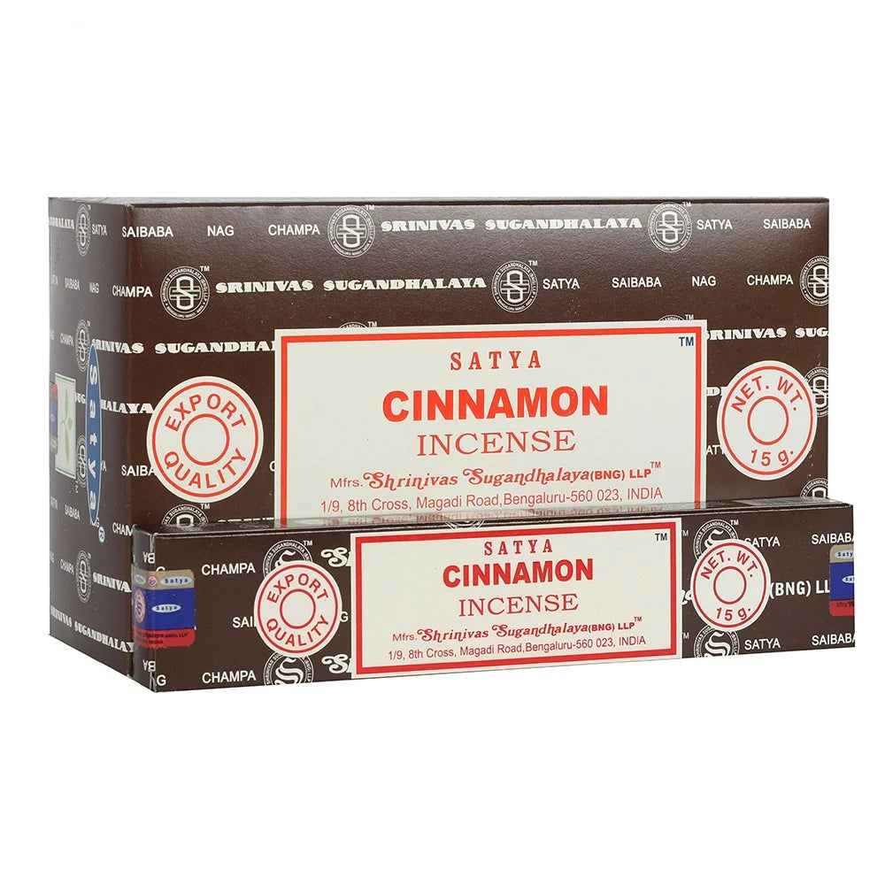 Cinnamon Incense Sticks Satya