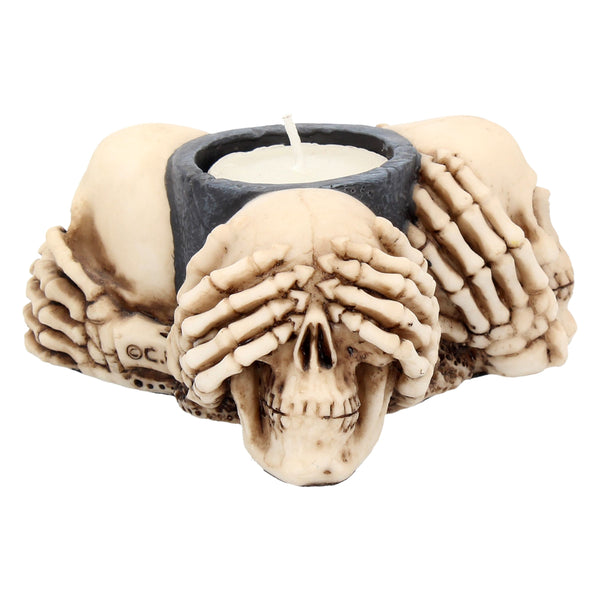 Three Wise Skulls