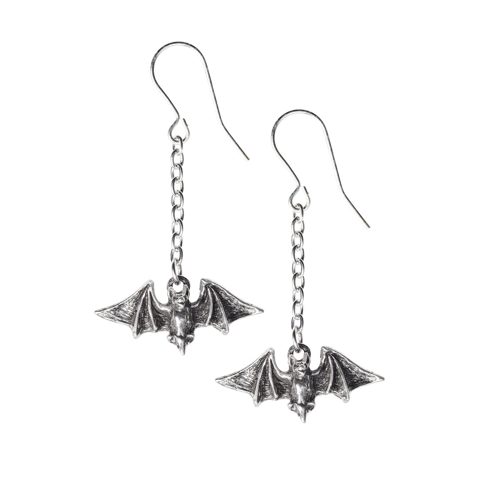 Kiss The Night Bat Earrings