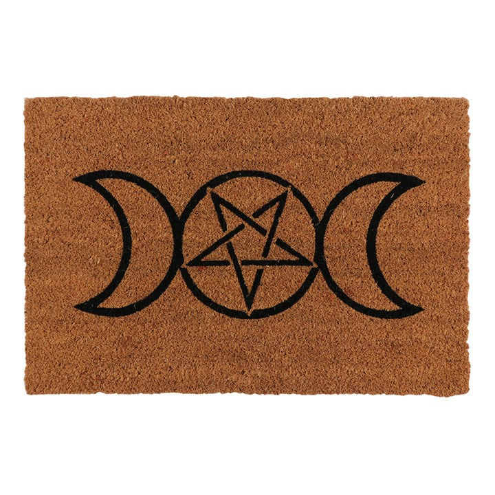 Triple Moon Doormat