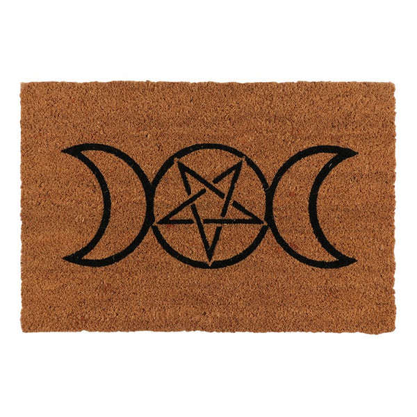 Triple Moon Doormat