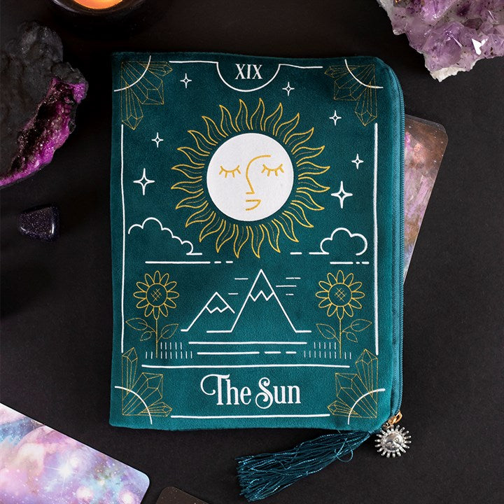 The Sun Tarot Card Zipped Bag