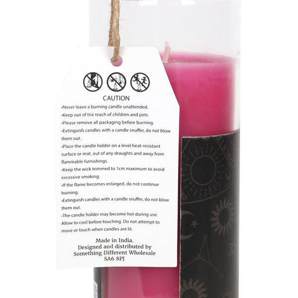 Floral Friendship Spell Tube Candle