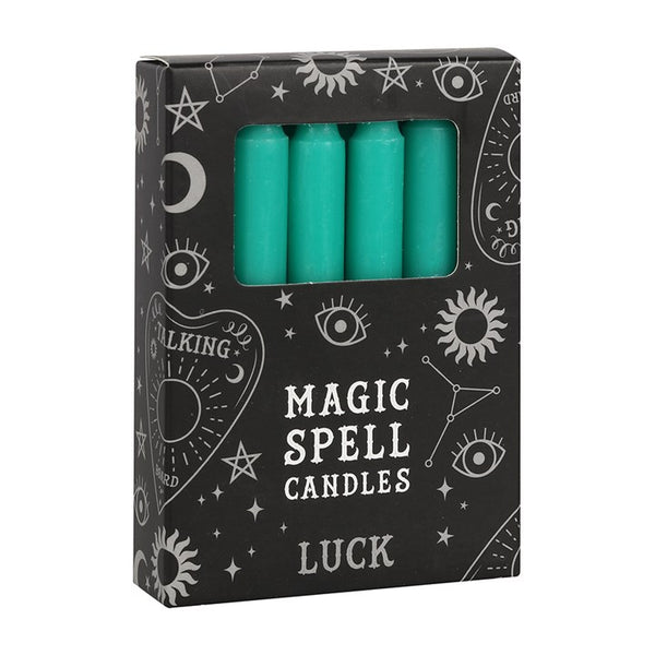 Green "Luck" Spell Candle
