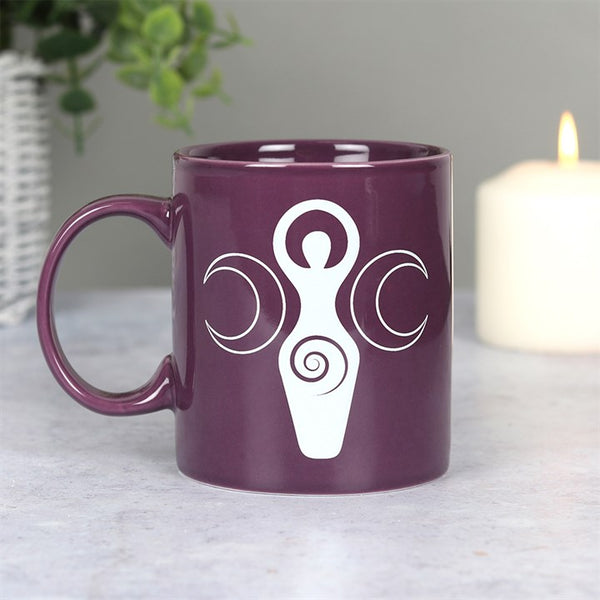 Purple Triple Goddess Ceramic Mug