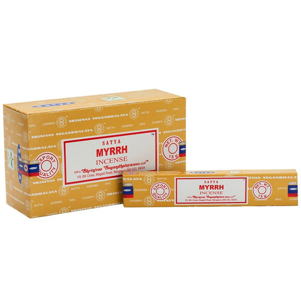 Myrrh Satya Incense Sticks