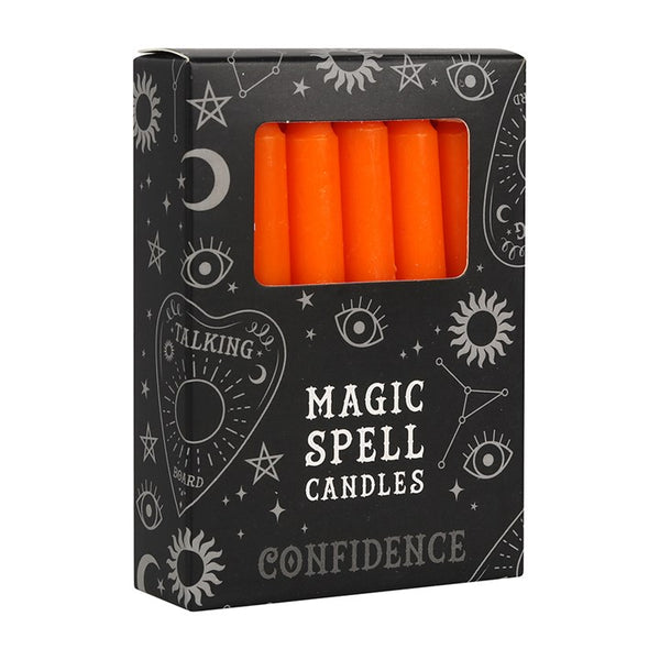 Orange "Confidence" Spell Candle
