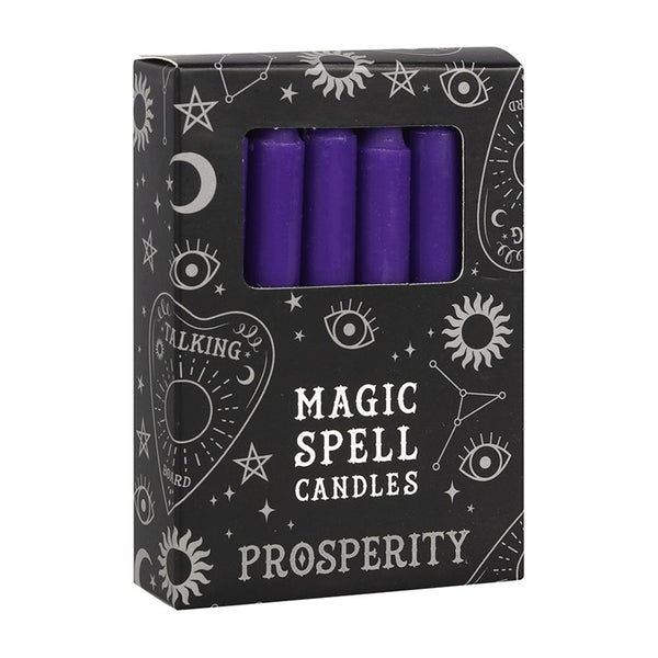 Purple "Prosperity" Spell Candle