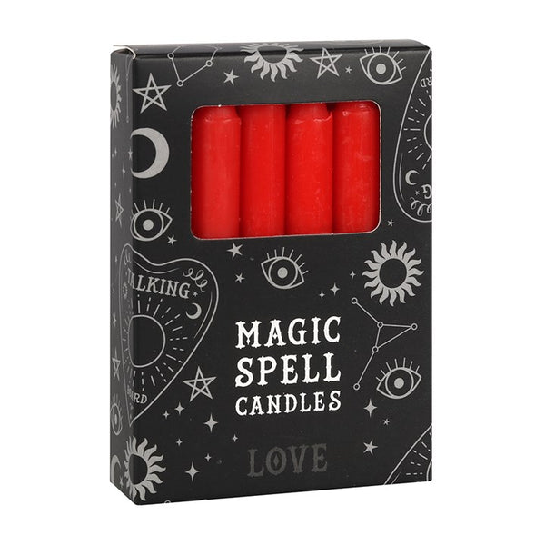 Red "Love" Spell Candle