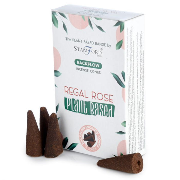 Plant Based Regal Rose Backflow Cones