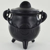 Triple Moon Cast Iron Small Cauldron