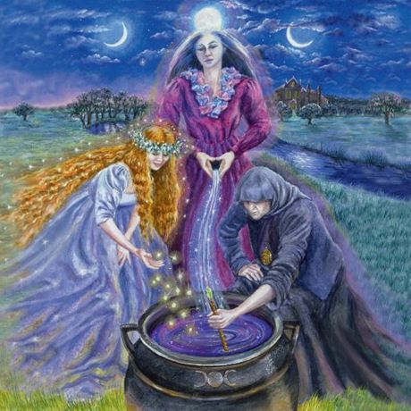 Triple Goddess Tile
