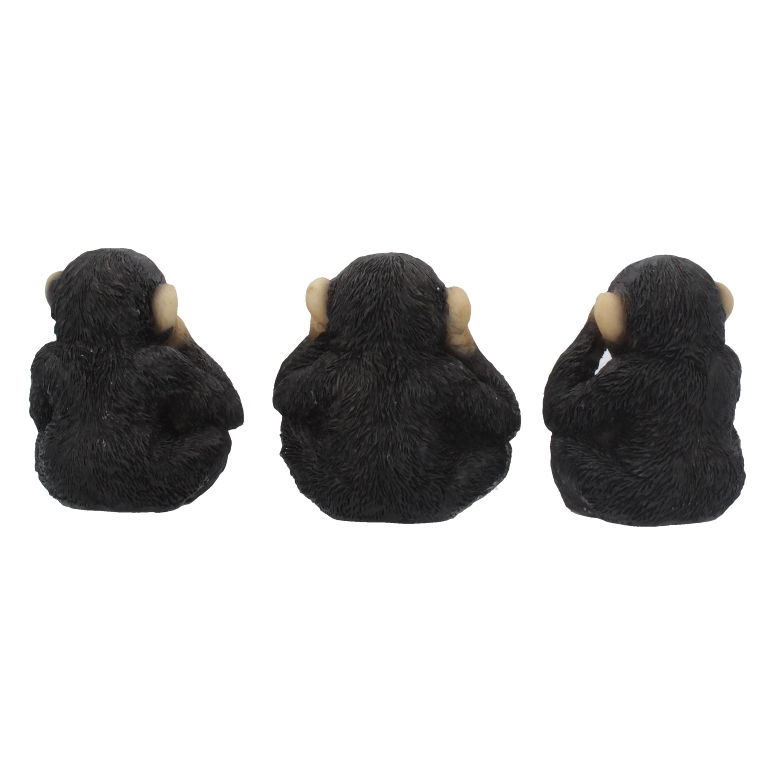 Three Wise Chimps