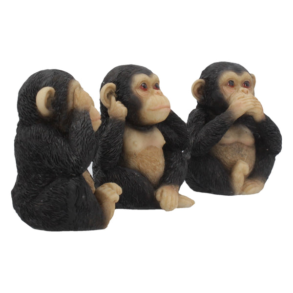 Three Wise Chimps