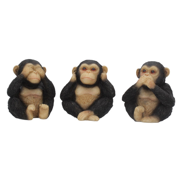 Three Wise Chimps