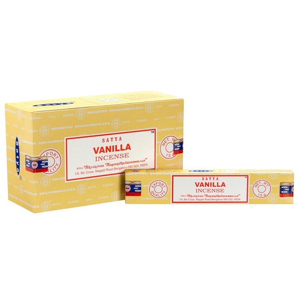 Vanilla Satya Incense Sticks