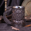 Bronze Drakkar Viking Tankard