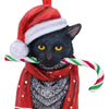 Candy Cane Cat Hanging Ornament