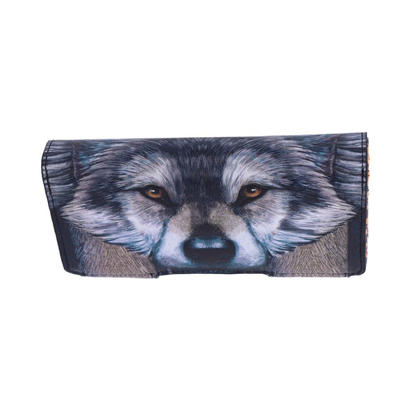 Guardian Wolf Embossed Purse
