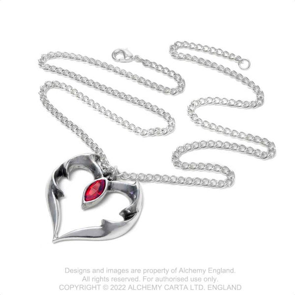 Bat Heart Pendant