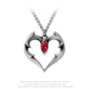 Bat Heart Pendant