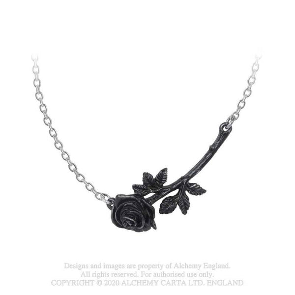 Black Rose Enigma Pendant