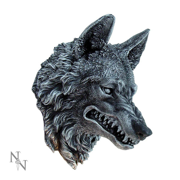 Wolf wall plaque