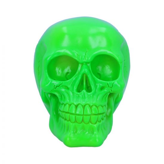 Psychedelic Skull Green
