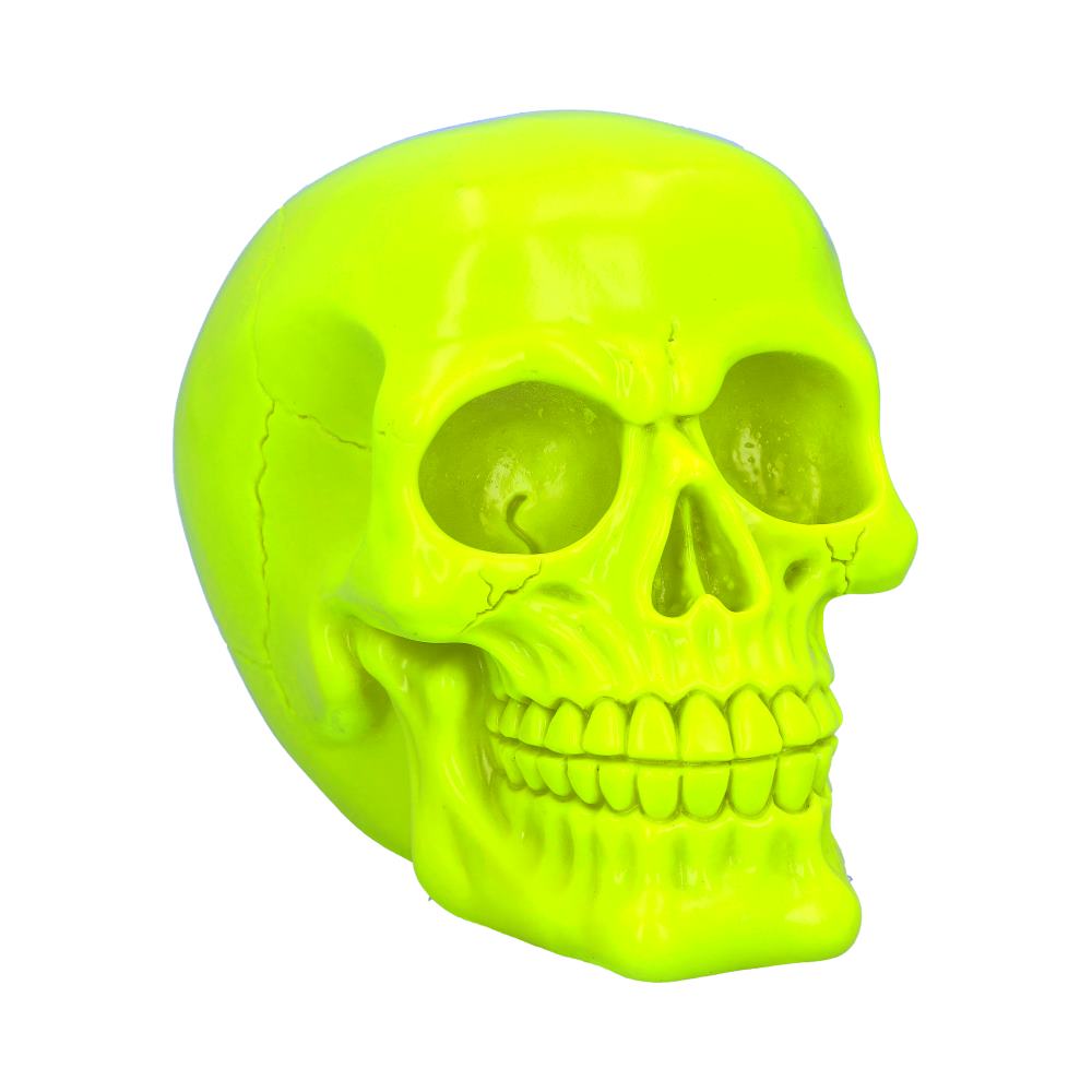 Psychedelic Skull Yellow